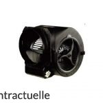 EBM Papst Ventilateur centrifuge double D2E146-HT67-01