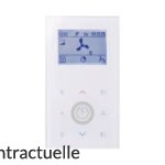 Thermokon 751940 Thermostat d'Ambiance JOY Fancoil 5DO temp blanc