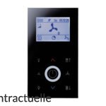 Thermokon 751957 Thermostat d'Ambiance JOY Fancoil 5DO temp noir