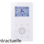 Thermokon 778749 Thermostat d'Ambiance JOY Fancoil 5DO temp RS485 BACnet (MS/TP) blanc