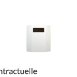 Thermokon 754057 Sonde d'Ambiance NOVOS 3 SR temp rH blanc